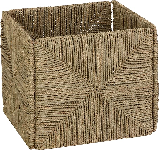 Square Seagrass Storage Basket
