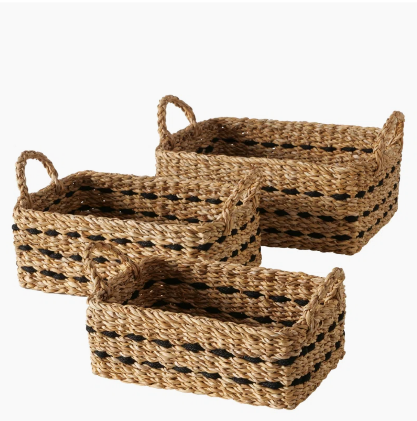 Handwoven Picnic Basket Set