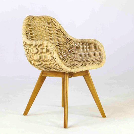 Natural Rattan Dining Chair